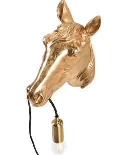 Hot Beliani Applique Cavallo PHILIPPE Oro Ottone Oro