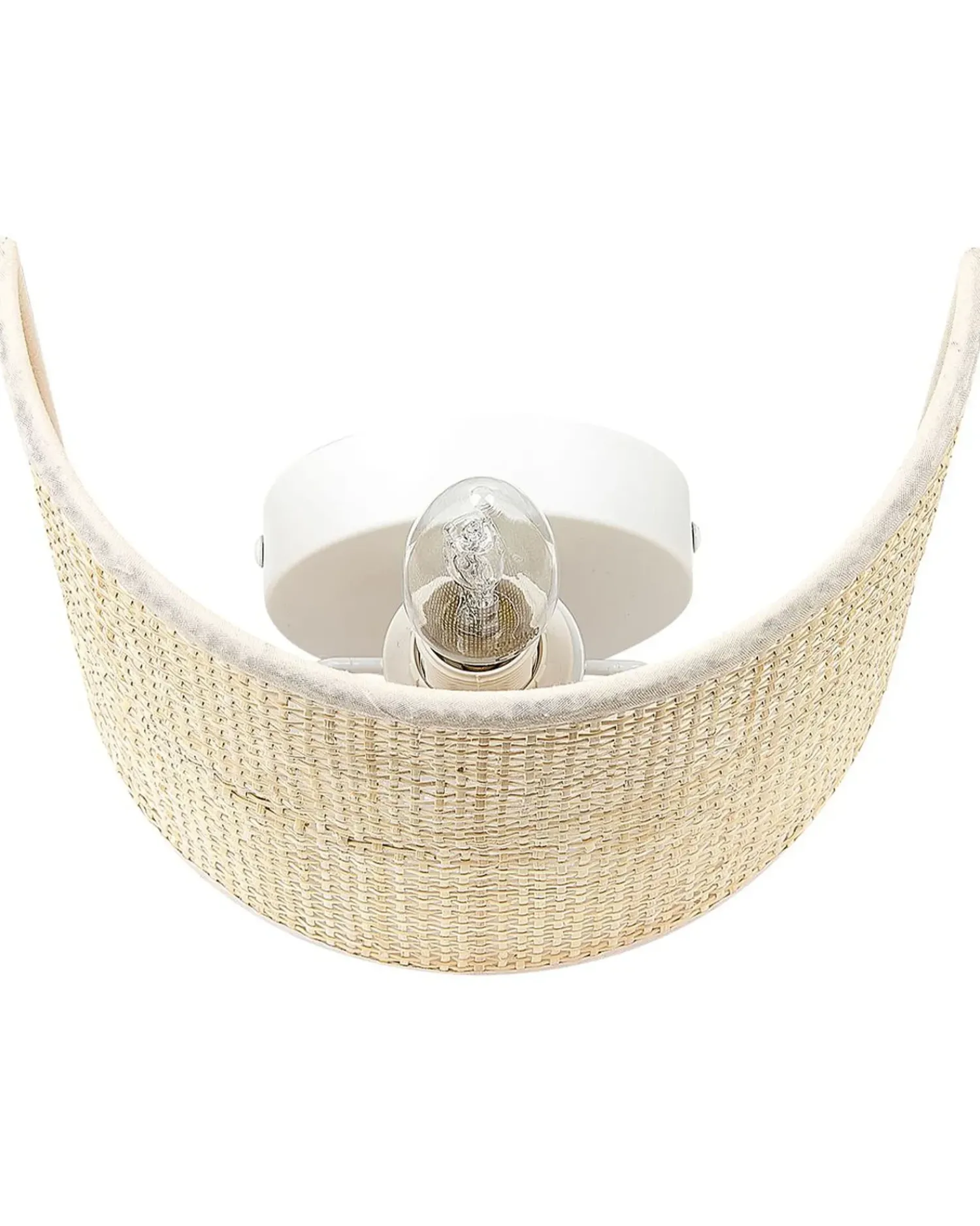 Beliani Applique DEMITRIE Rattan Naturale
