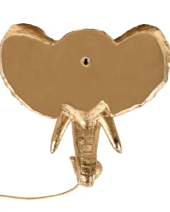 Best Beliani Applique Elefante ELEPHANTI Oro Ottone Oro