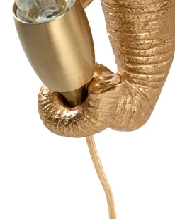 Best Beliani Applique Elefante ELEPHANTI Oro Ottone Oro