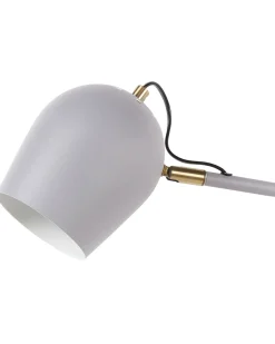 Clearance Beliani Applique ESTRELLA Regolabile Metallo Grigio chiaro Bianco Grigio Ottone