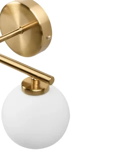 Clearance Beliani Applique GIJOU Metallo Ottone Bianco Ottone