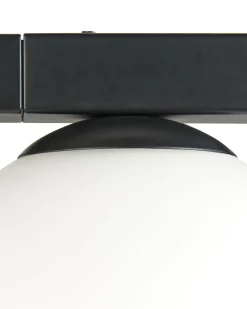 Hot Beliani Applique ISABELLA Metallo Nero Bianco Nero