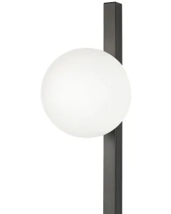 Hot Beliani Applique ISABELLA Metallo Nero Bianco Nero