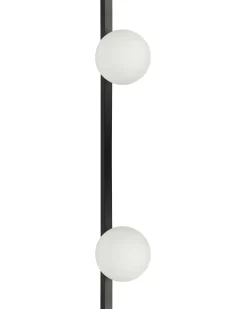 Discount Beliani Applique ISABELLA Metallo Nero Bianco Nero