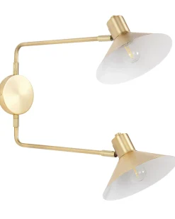 New Beliani Applique KADASSA Regolabile Metallo Oro
