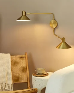 New Beliani Applique KADASSA Regolabile Metallo Oro