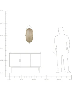 Beliani Applique KUNTHI Metallo Ottone