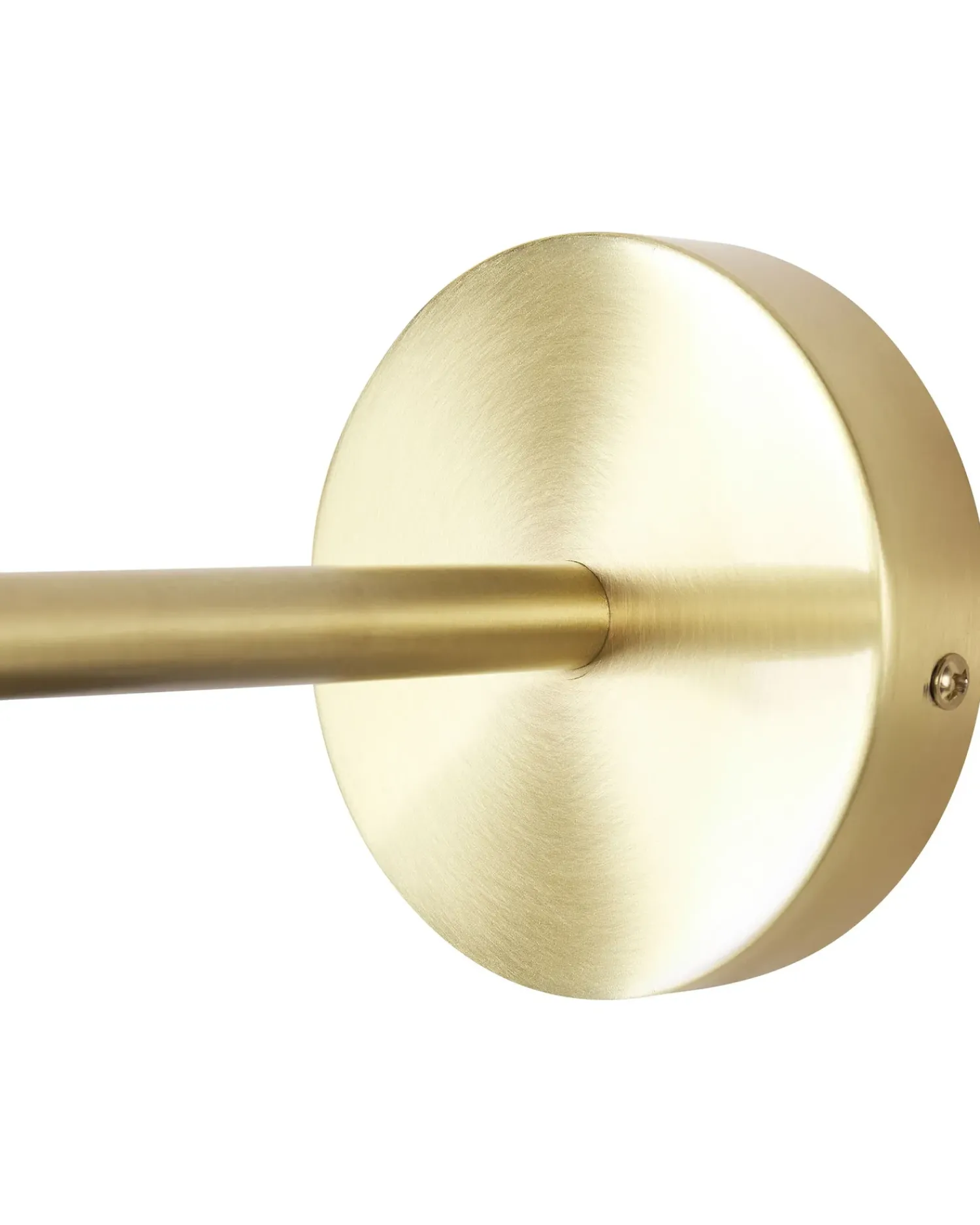Beliani Applique LASOLO Metallo Bianco Bianco Oro