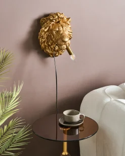 Hot Beliani Applique Leone SIMBA Oro Ottone Oro