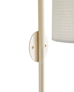 Discount Beliani Applique LOKY Metallo Beige Bianco Beige