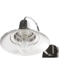 Discount Beliani Applique LUZA Metallo Argento