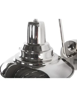Discount Beliani Applique LUZA Metallo Argento