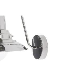 Discount Beliani Applique LUZA Metallo Argento