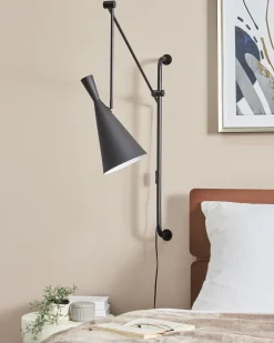 Sale Beliani Applique MARISA Regolabile Metallo Nero