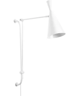 Discount Beliani Applique MARISA Regolabile Metallo Bianco