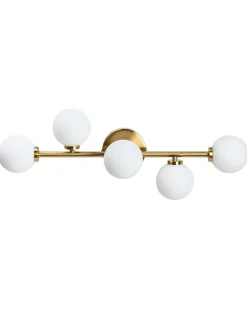 Beliani Applique MINOTOS Metallo Oro Bianco Oro