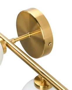 Beliani Applique MINOTOS Metallo Oro Bianco Oro