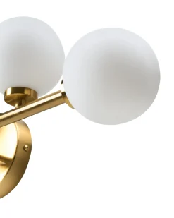 Beliani Applique MINOTOS Metallo Oro Bianco Oro