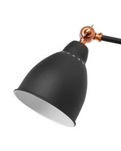 Discount Beliani Applique MISSISSIPPI Regolabile Metallo Grigio grafite Rame Grigio
