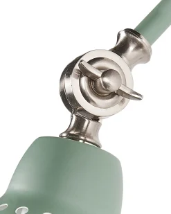 Sale Beliani Applique MISSISSIPPI Regolabile Metallo Verde chiaro Argento Verde