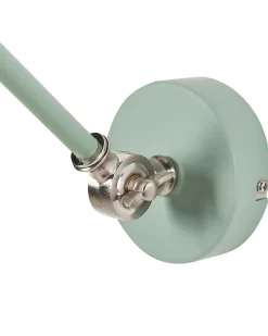 Sale Beliani Applique MISSISSIPPI Regolabile Metallo Verde chiaro Argento Verde