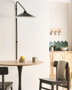 Outlet Beliani Applique NENTON Metallo Nero