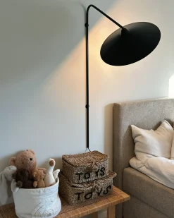 Outlet Beliani Applique NENTON Metallo Nero