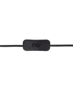 Hot Beliani Applique PALENA Regolabile Rattan Naturale Naturale Nero
