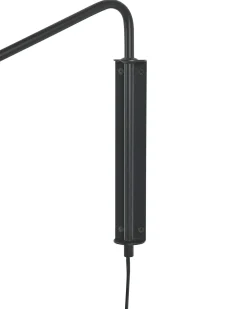 Hot Beliani Applique PALENA Regolabile Rattan Naturale Naturale Nero