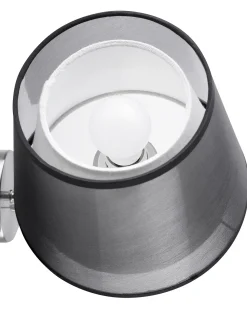 Hot Beliani Applique Plafoniera COLUMBIA Metallo Argento Grigio
