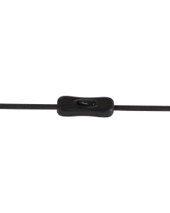 Discount Beliani Applique SISSA Regolabile Metallo Nero Argento Nero