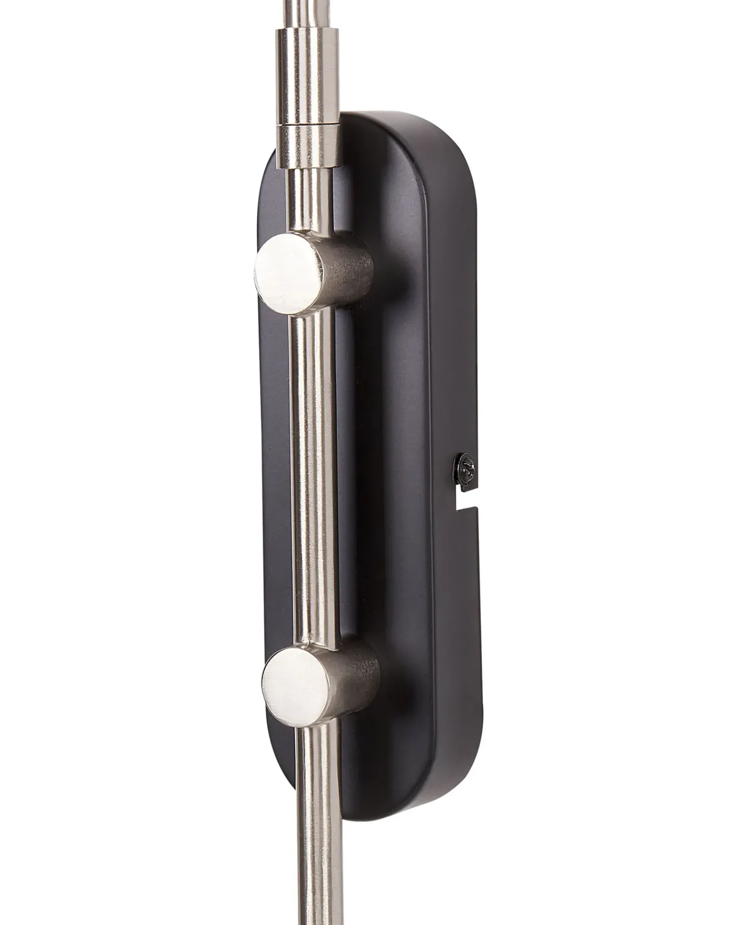 Discount Beliani Applique SISSA Regolabile Metallo Nero Argento Nero