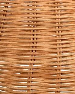 Sale Beliani Applique VALUKKAI Rattan Naturale Bianco Beige Naturale Oro