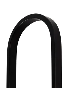 Beliani Applique VARDI Metallo Nero Bianco Nero