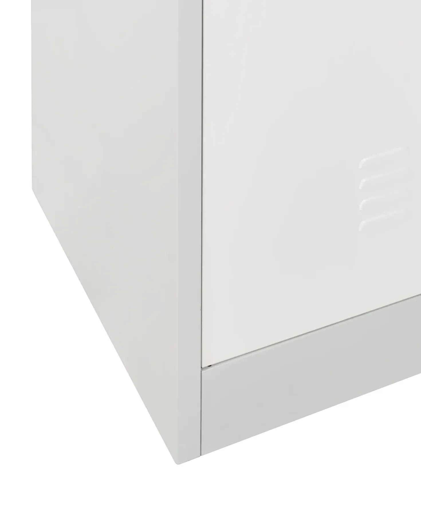 Armadietto a 2 livelli ATHLETE Metallo Grigio/Bianco