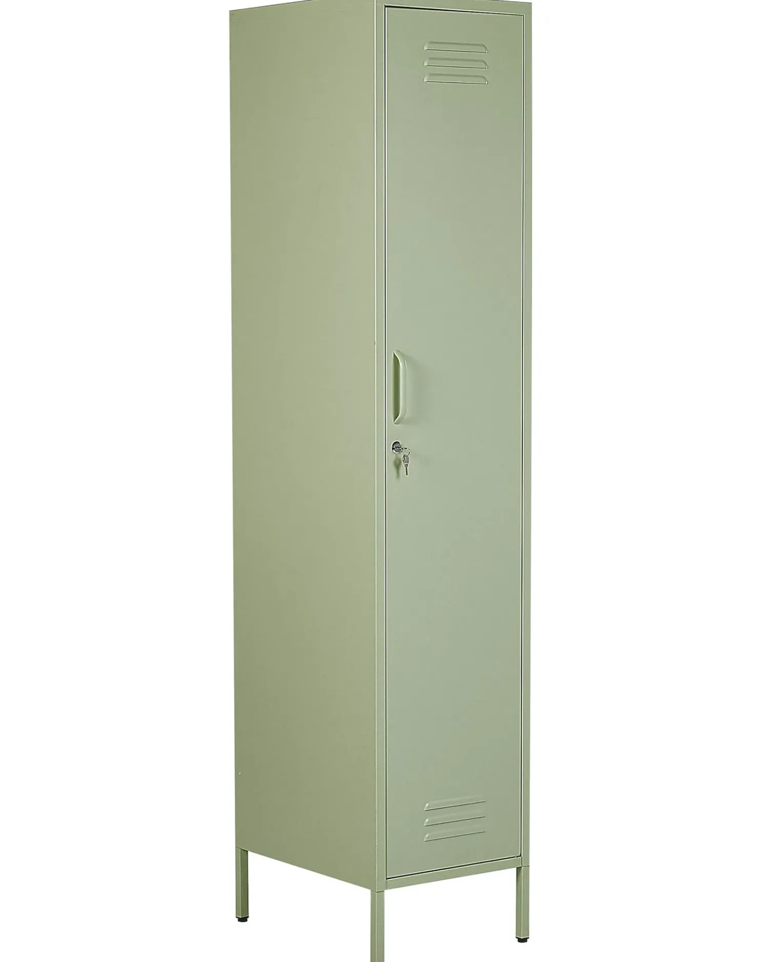 Hot Beliani Armadietto da ufficio FROME Metallo chiaro Verde