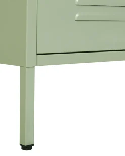 Hot Beliani Armadietto da ufficio FROME Metallo chiaro Verde