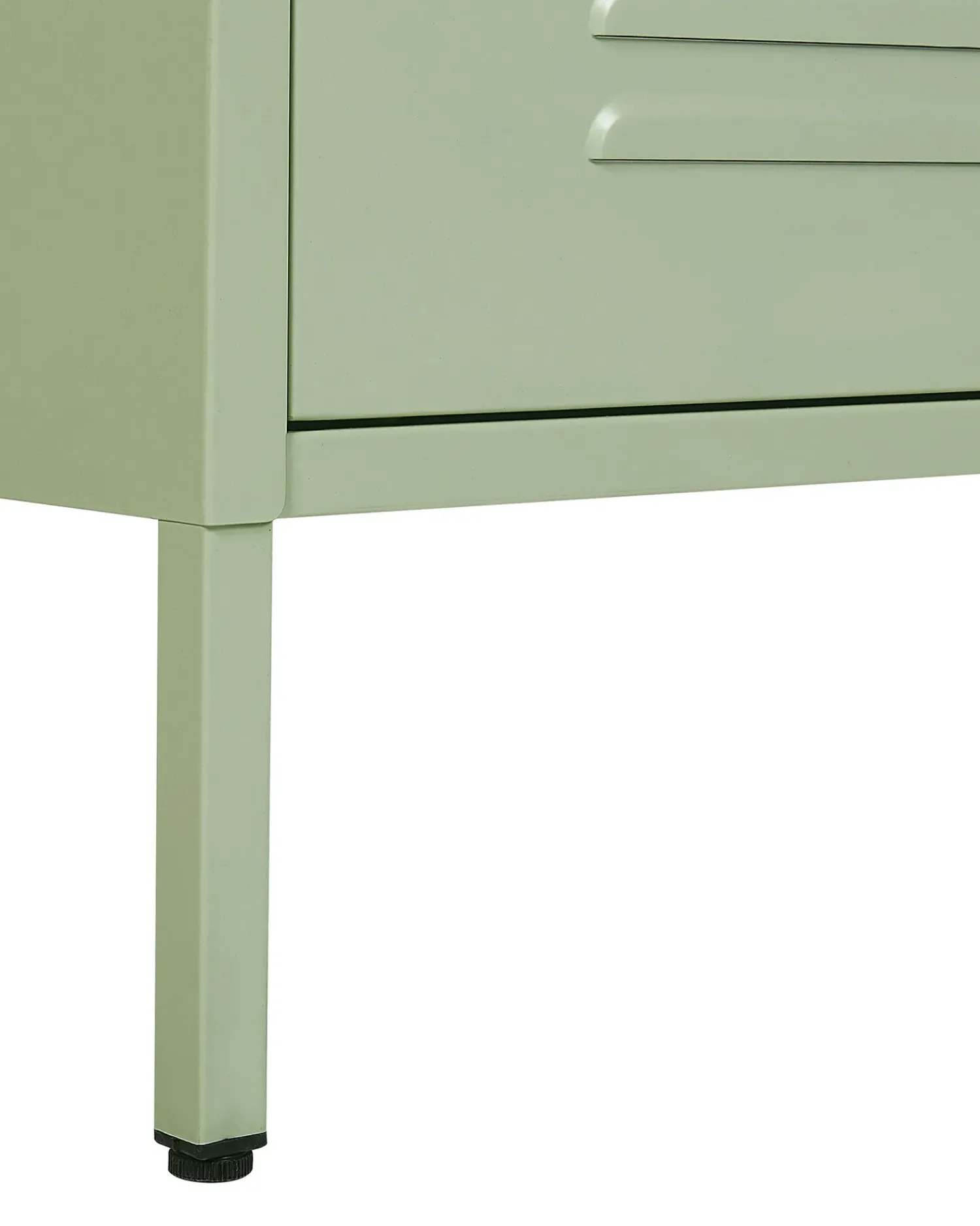 Hot Beliani Armadietto da ufficio FROME Metallo chiaro Verde