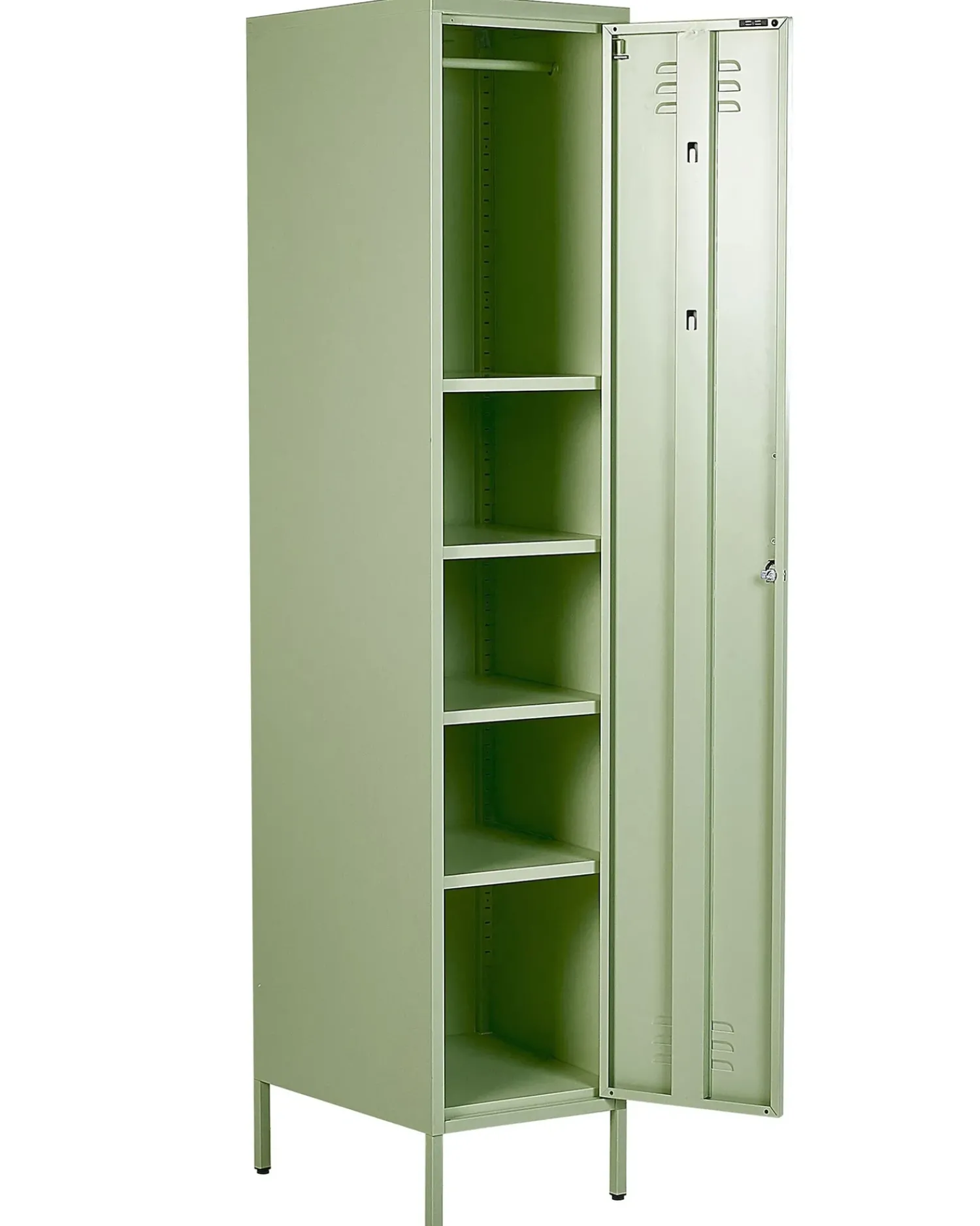 Hot Beliani Armadietto da ufficio FROME Metallo chiaro Verde