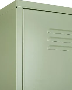 Hot Beliani Armadietto da ufficio FROME Metallo chiaro Verde