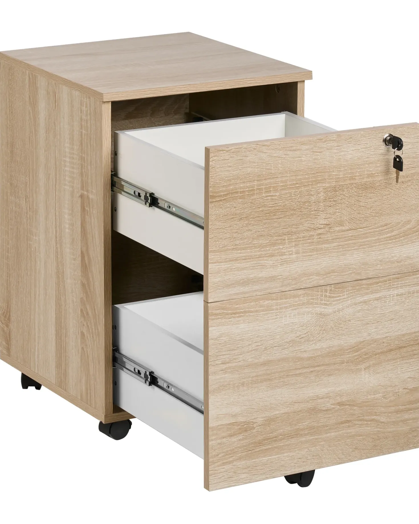 Armadietto da ufficio JOHNSON Marrone chiaro