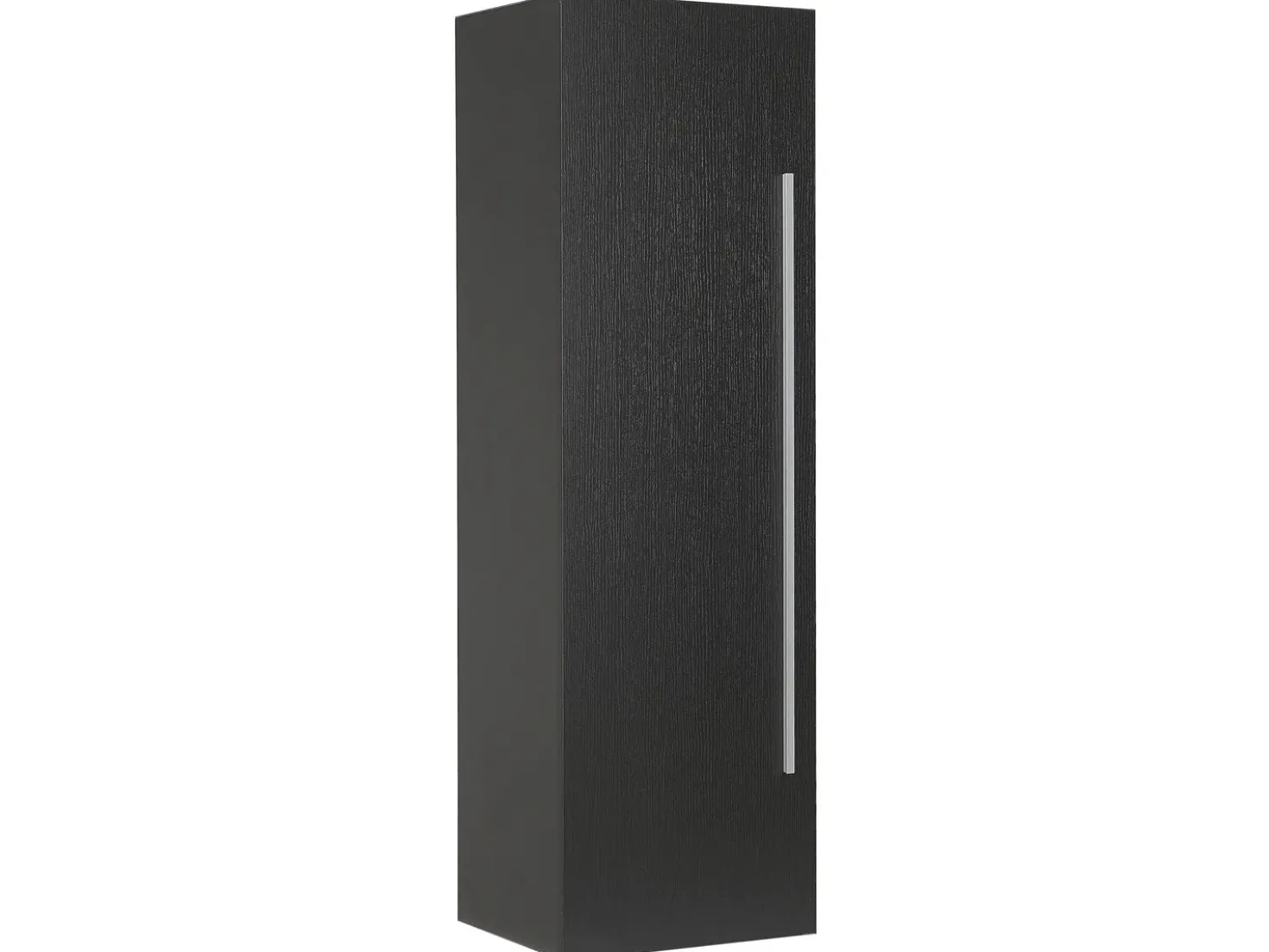 Armadio a muro per il bagno MATARO 40 cm Nero
