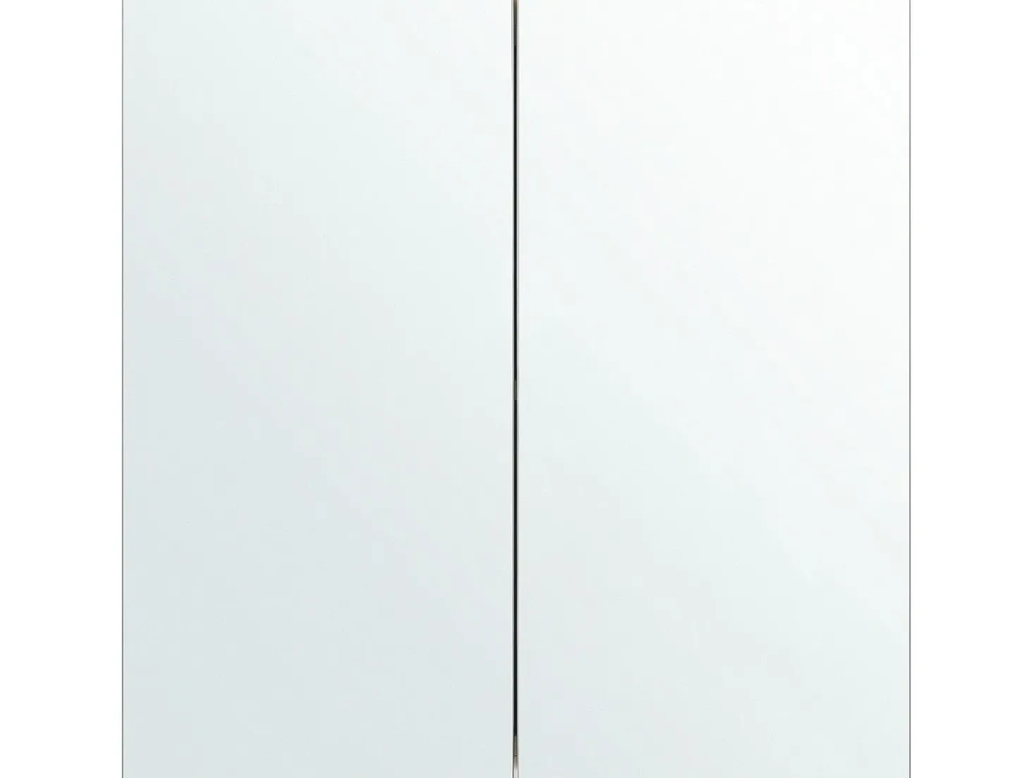 Armadio a muro per specchio da bagno NAVARRA 60 cm 60 cm Bianco