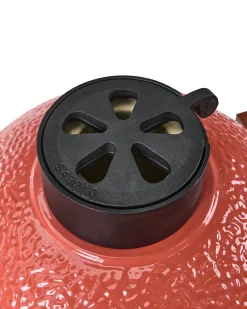 Outlet Beliani KAMADO Ceramica Rosso Rosso Marrone Nero