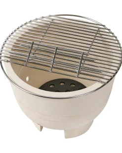 Online Beliani KAMADO Ceramica Nero Marrone Nero