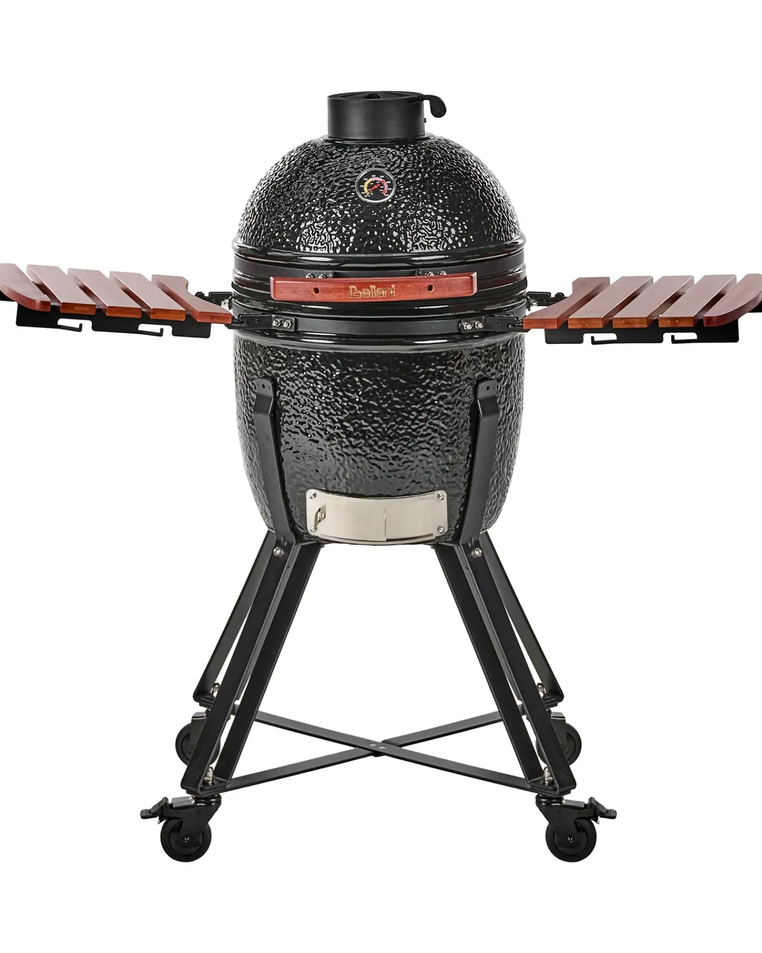 Online Beliani KAMADO Ceramica Nero Marrone Nero
