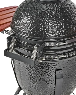Online Beliani KAMADO Ceramica Nero Marrone Nero