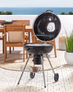 Hot Beliani Barbecue a carbonella MARAPI Metallo Nero