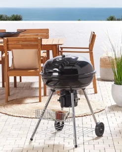 Hot Beliani Barbecue a carbonella MARAPI Metallo Nero
